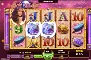 Lady Luck online slot features